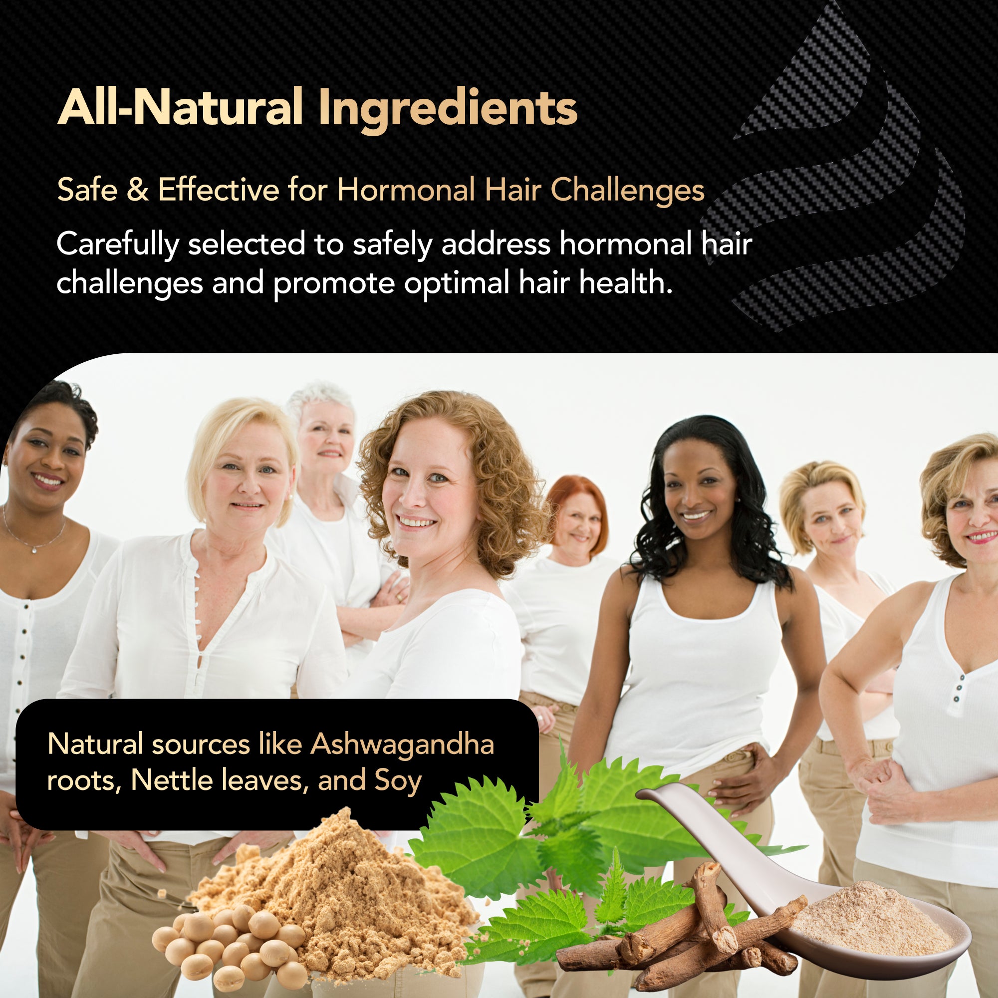 Hair Growth Vitamins - New & Improved