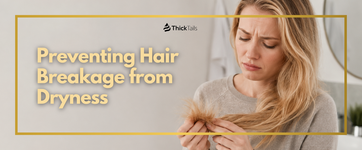 Preventing Hair Breakage from Dryness