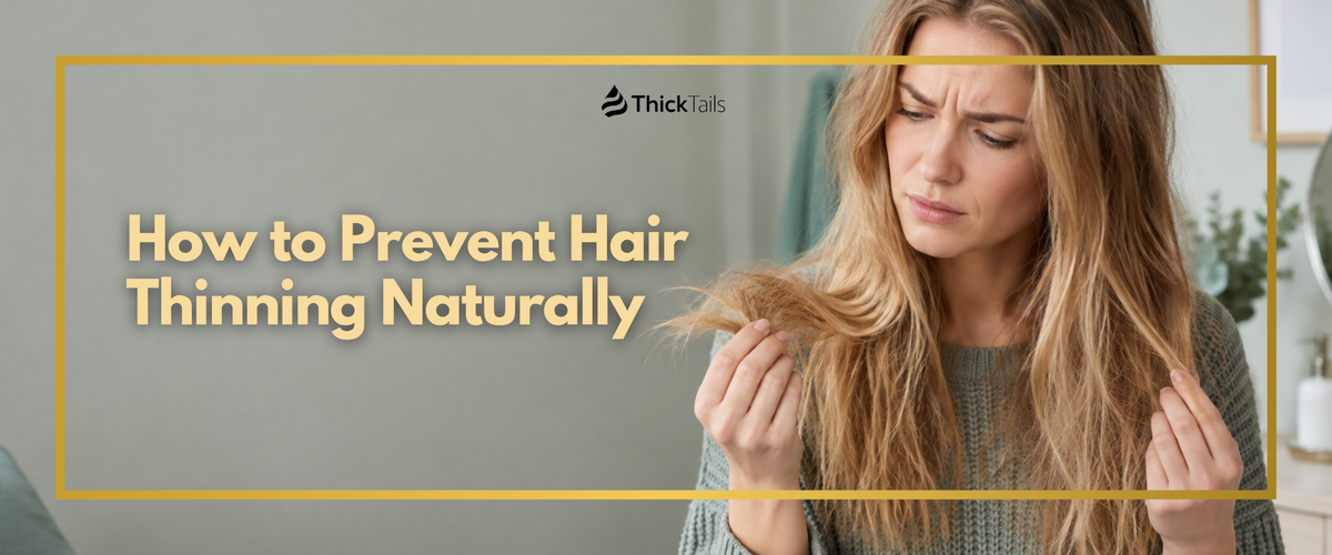 How to Prevent Hair Thinning Naturally