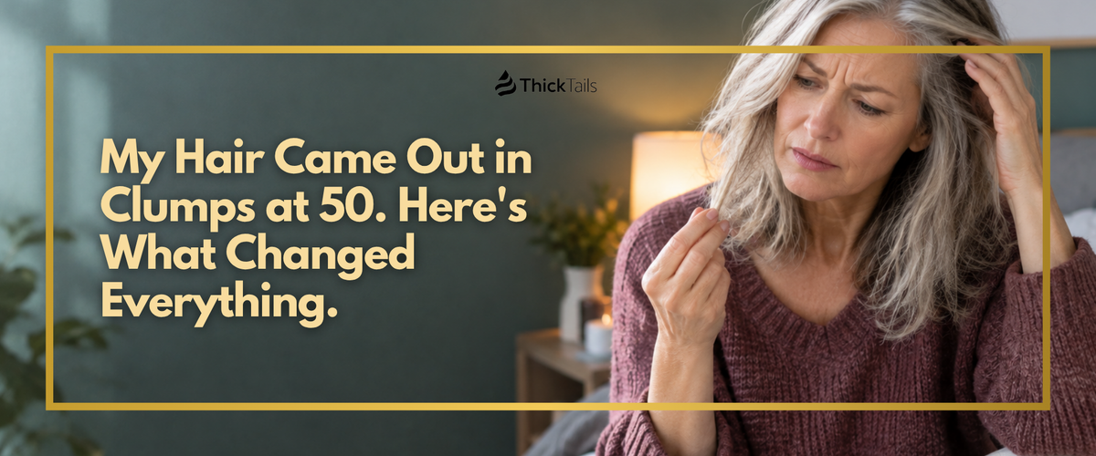My Hair Came Out in Clumps at 50. Here's What Changed Everything.