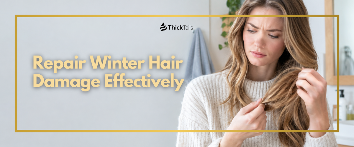 Repair Winter Hair Damage Effectively