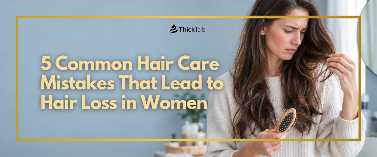 5 Common Hair Care Mistakes That Lead to Hair Loss in Women