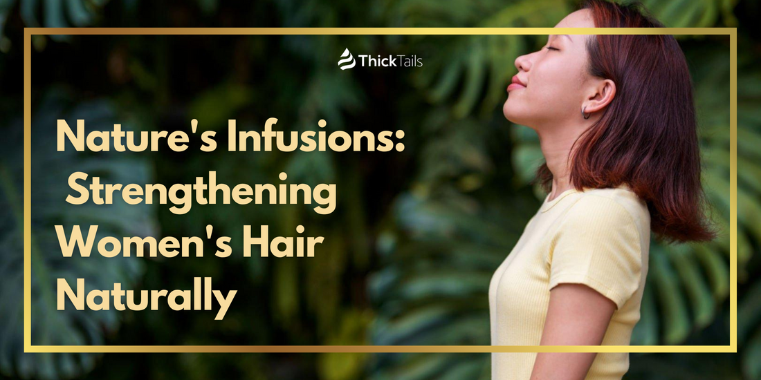 Herbal Infusions for Strengthening Women's Hair	