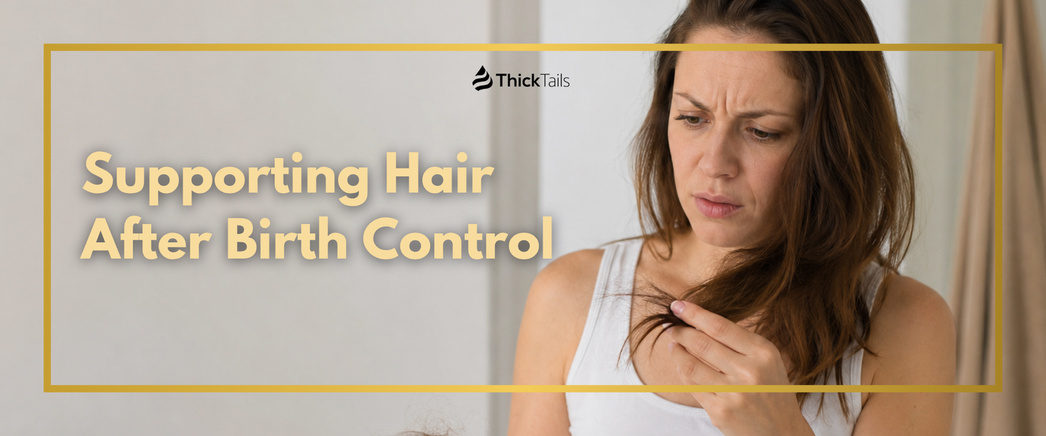 Supporting Hair After Birth Control