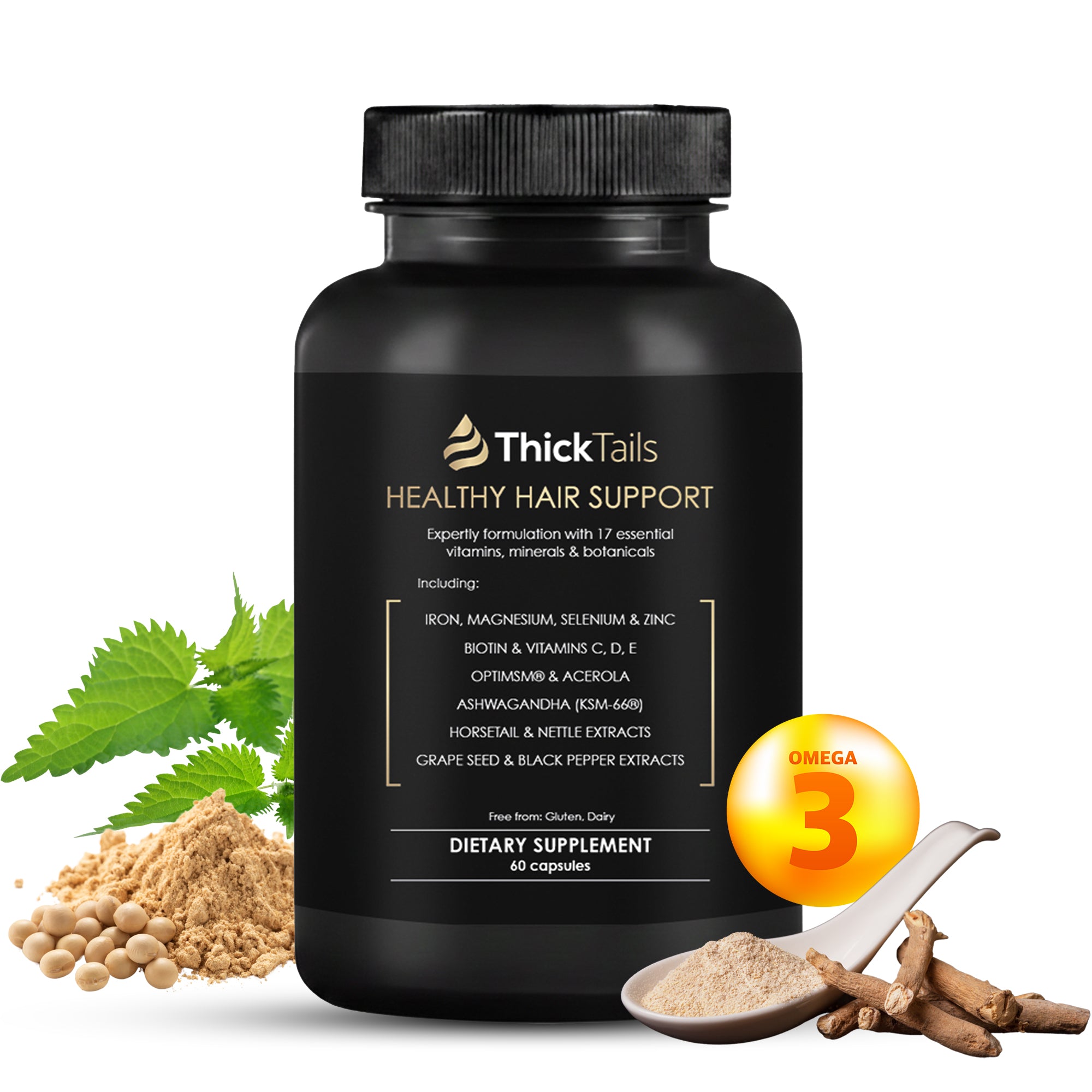 Hair Growth Vitamins - New & Improved
