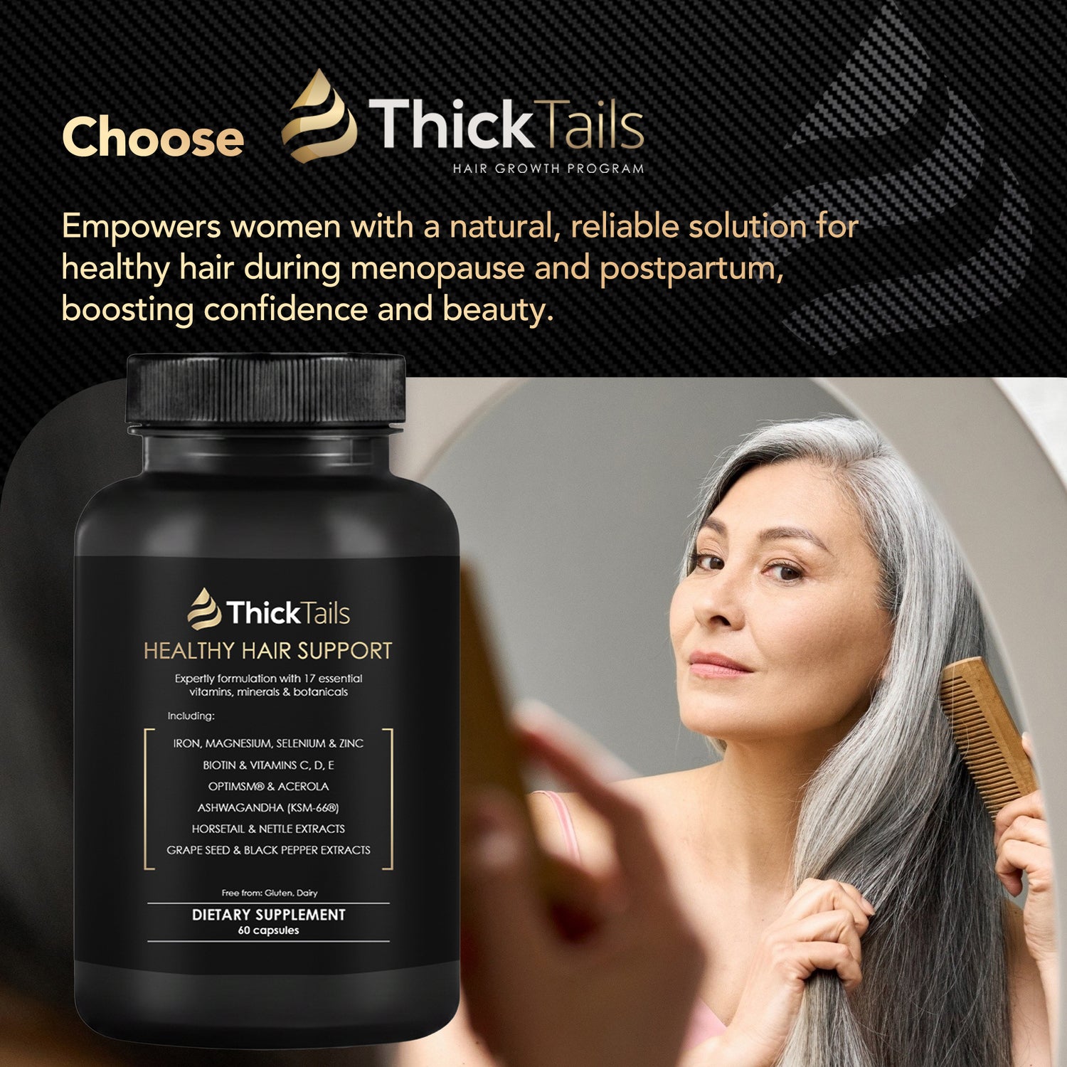 Hair Growth Vitamins - New &amp; Improved