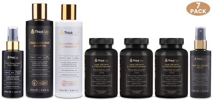 ThickTails Total 90-Day Hair Thickening System | 7-Pack