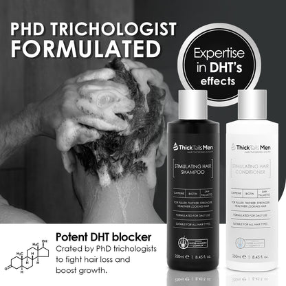 ThickTails Men’s Hair Revitalisation Bundle | 3 Pack for Hair Growth &amp; Scalp Health