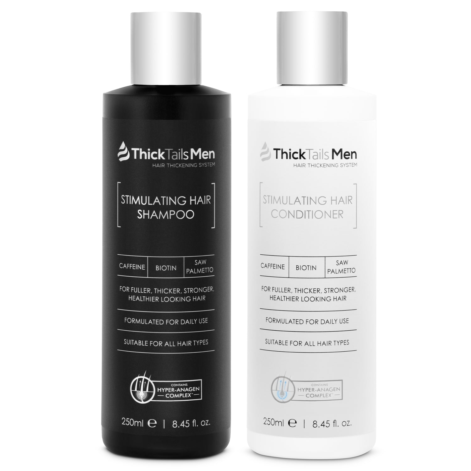 ThickTails Men’s Stimulating Hair Growth Shampoo &amp; Conditioner | Dual Pack