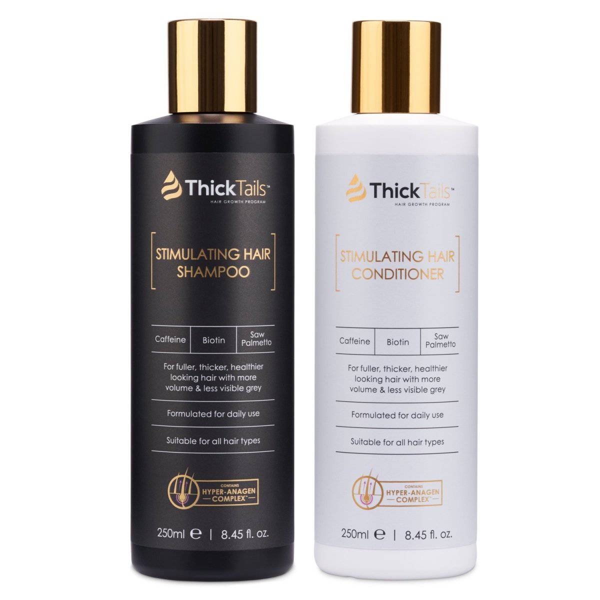 ThickTails Stimulating Hair Growth Shampoo & Conditioner | Dual Pack