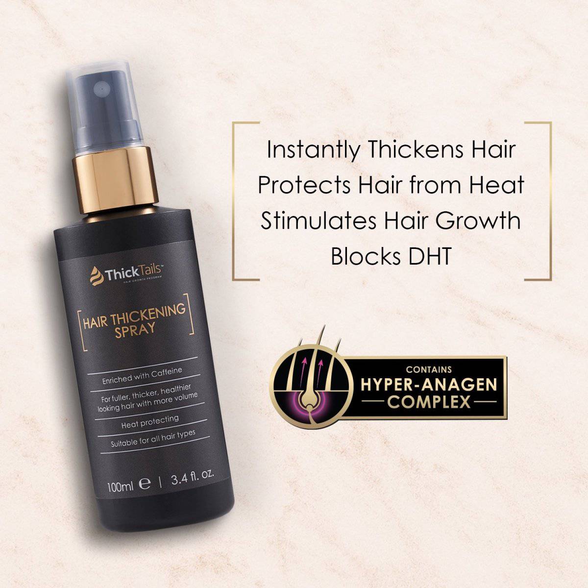 Hair Thickening Spray by ThickTails
